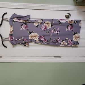 Brand New. Never Worn. Lilac and floral